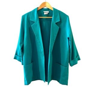 Vintage Teal Blazer